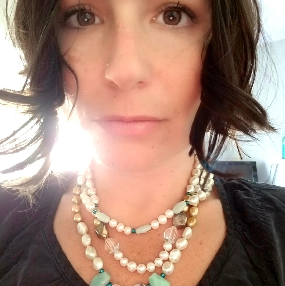 Multi gem necklace - Picture 3 of 4
